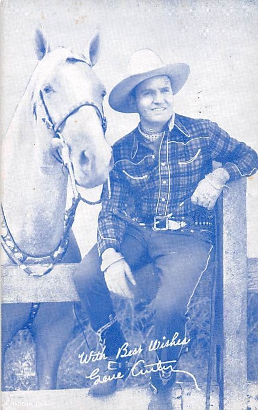 Gene Autry Western Actor Mutoscope | OldPostcards.com