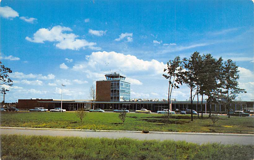 Toledo express Toledo Ohio, USA Airport Postcard