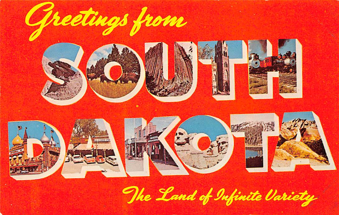South Dakota 1900-1930 in Vintage Postcards