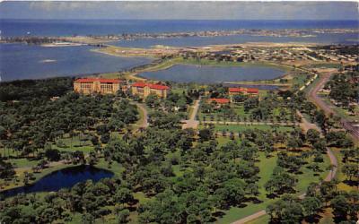 U. S. Veterans Hospital on the shores of Boca Ciega Bay Bay Pines, Florida Postcard