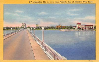 Bradenton, FL, USA Florida Postcard