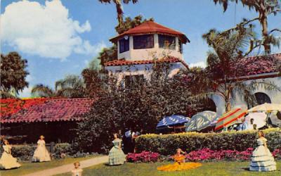 Florida's Famed Cypress Gardens Postcard