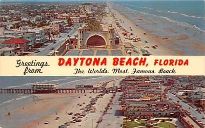 Greetings from Daytona Beach, FL, USA Florida Postcard