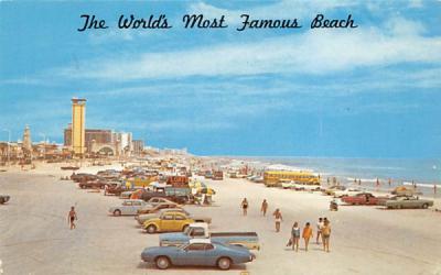 The World's Most Famous Beach Daytona Beach, Florida Postcard