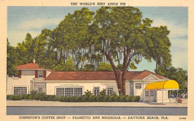 Johnston's Coffee Shop Daytona Beach, Florida Postcard