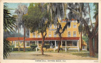 Carter Hall Daytona Beach, Florida Postcard