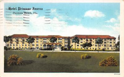 Hotel Princess Issena Daytona Beach, Florida Postcard