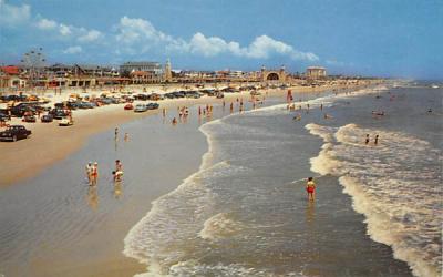 The Beautiful Beach  Daytona Beach, Florida Postcard