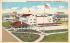 Auditorium and Tourists' Headquarters  Daytona Beach, Florida Postcard