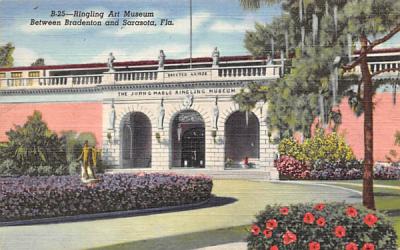 Ringling Art Museum Misc, Florida Postcard