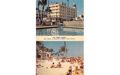 The Town House Miami Beach, Florida Postcard