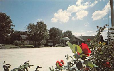 The Branch Ranch Dining Room Plant City, Florida Postcard