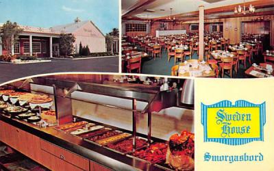 Sweden House Smorgasbord St Petersburg, Florida Postcard