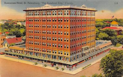 Suwannee Hotel St Petersburg, Florida Postcard