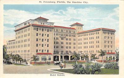 Hotel Soreno St Petersburg, Florida Postcard