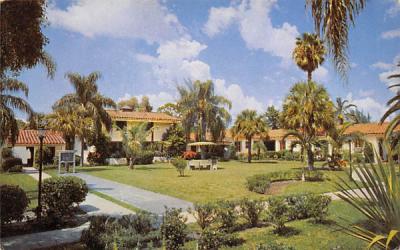 El Rancho Motor Lodge St Petersburg, Florida Postcard