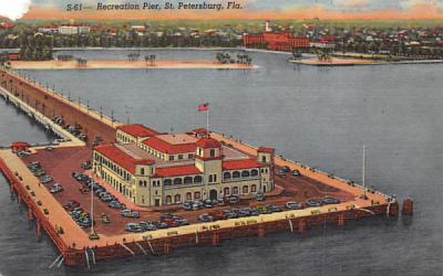 Recreation Pier St Petersburg, Florida Postcard