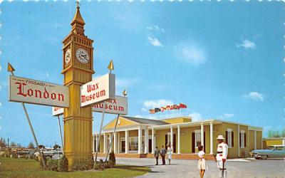 Replica of London's famous Big Ben Clock St Petersburg, Florida Postcard