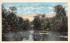 Fishing on Silver Springs Florida Postcard