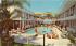 Sea Castle Motel St Petersburg, Florida Postcard