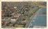 Airplane View of Waterfront St Petersburg, Florida Postcard