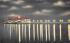 Night View of Municipal Pier St Petersburg, Florida Postcard