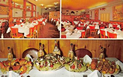 Louis Pappas' Famous Riverside Restaurant Tarpon Springs, Florida Postcard