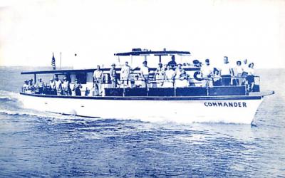 The Commander Tarpon Springs, Florida Postcard