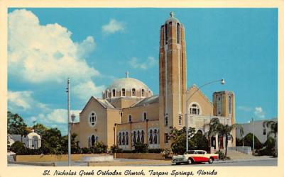 St. Nicholas Greek Orthodox Church Tarpon Springs, Florida Postcard