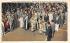 Greek Epiphany Service, Marching to Spring Bayou Tarpon Springs, Florida Postcard