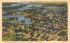 Aerial View of Tarpon Springs, FL, USA Florida Postcard