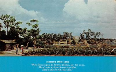 Florida's State Song Postcard