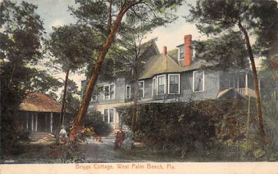 Briggs Cottage West Palm Beach, Florida Postcard