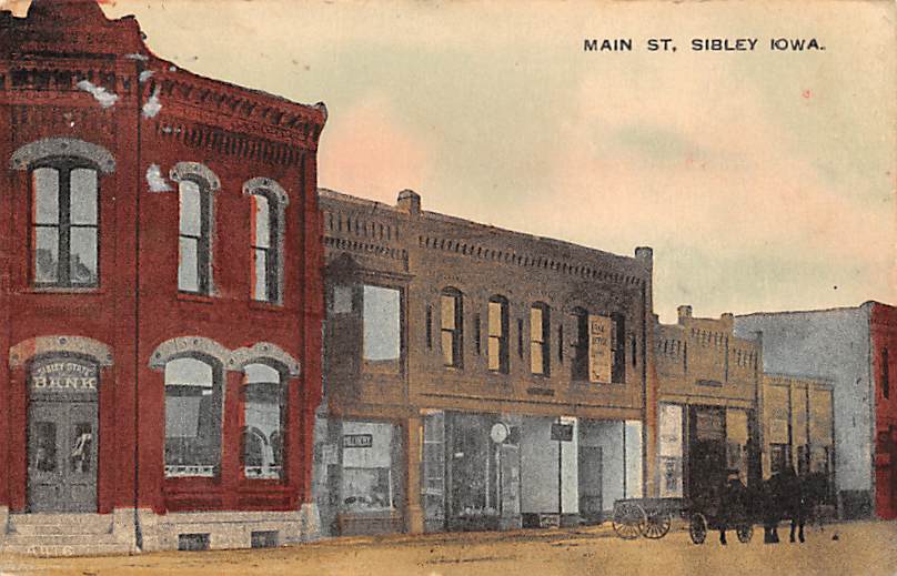 Sibley, Iowa IA Postcards