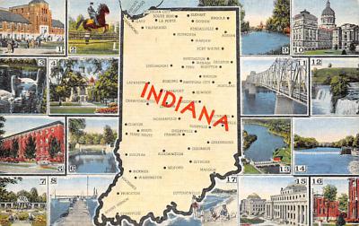 Indiana Map IN