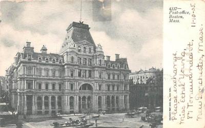 Post Office Square Boston, Massachusetts Postcard