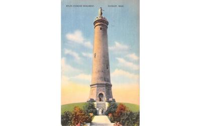 Myles Standish Monument Duxbury, Massachusetts Postcard