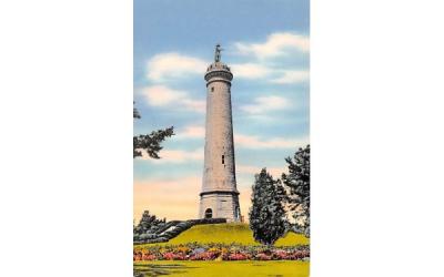 Myles Standish Monument Duxbury, Massachusetts Postcard