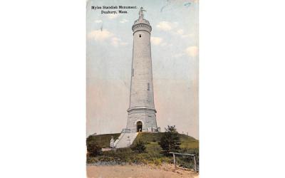 Myles Standish Monument Duxbury, Massachusetts Postcard