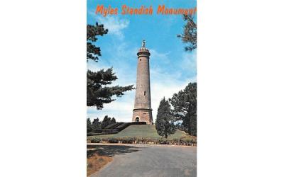 Myles Standish Monument Duxbury, Massachusetts Postcard