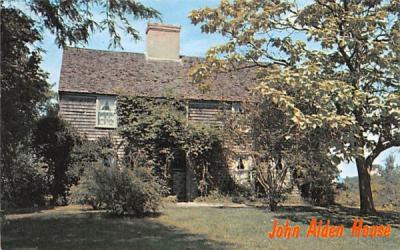 John Alden House Duxbury, Massachusetts Postcard