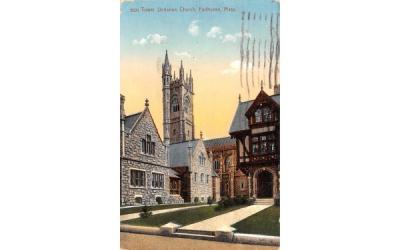 Tower Unitarian Church Fairhaven, Massachusetts Postcard