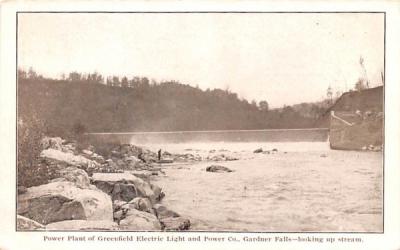 Power Plant of Greenfield Electric Light & Power Co. Gardner, Massachusetts Postcard