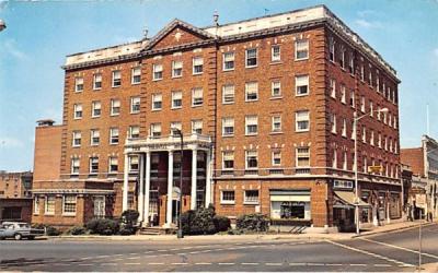 Colonial Hotel Gardner, Massachusetts Postcard