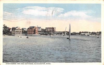 Hawthorne Inn & Cottages Gloucester, Massachusetts Postcard