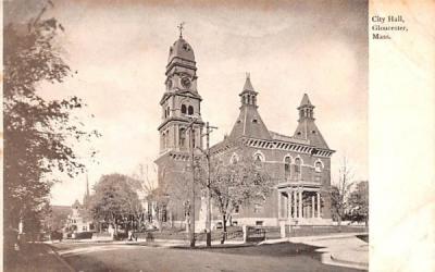 City Hall Gloucester, Massachusetts Postcard