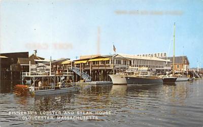 Finnerty's Lobster & Steak House Gloucester, Massachusetts Postcard