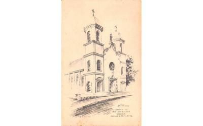 Church of Our Lady of Good Voyage Gloucester, Massachusetts Postcard