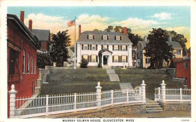 Murray Gilman House Gloucester, Massachusetts Postcard