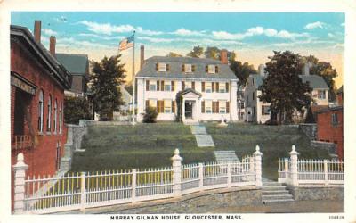 Murray Gilman House Gloucester, Massachusetts Postcard